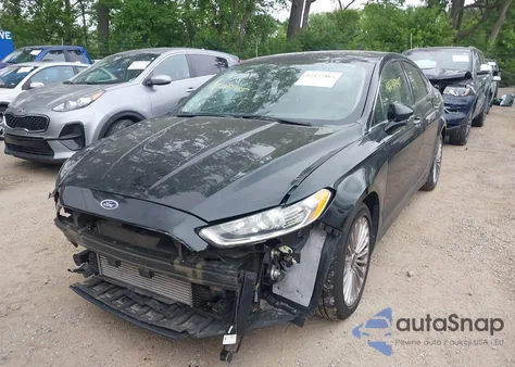 2014 Ford Fusion Titanium из США, поврежденный, VIN 3FA6P0K93ER321965